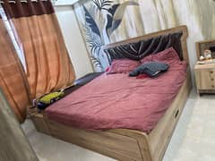 Room Set Double Bed Dressing Almari