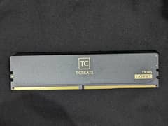TeamGroup T-Create Expert 1x16GB DDR5 6000MT/S CL30 RAM with heatsink