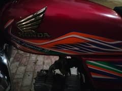 HONDA CD 70  RED 2020 MODEL TOTAL GENUINE