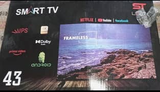 Led, Smart TV Android F/L new 40"