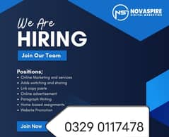 Assignment Job | Part Time Full Time Job | Job for male and female
