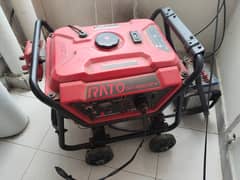 RATO 3.2 kW (3.7 kVA) Self Start Petrol n Gas Generator - RT4500EV wit