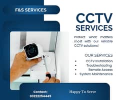 CCTV Camera Installation, Repair, and Maintenance.