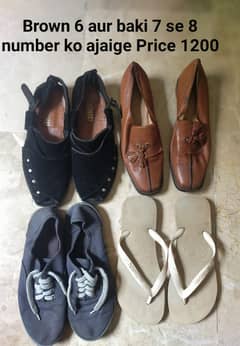 Shoes used hen