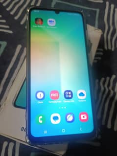 samsung a06 4 gb ram 64 gb rom with box and original charger