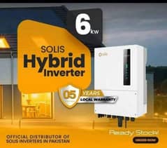 Solis 6kw hybrid s6 pro model ip 66
