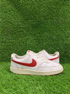 Nike Court Vision Low (White University Red)