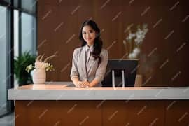 Required Female Receptionist