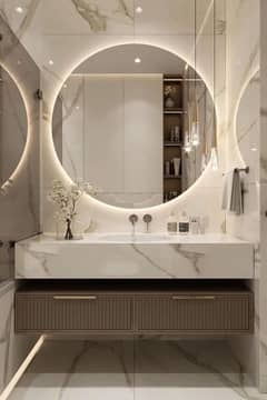 vanities receiption counter kitchen top