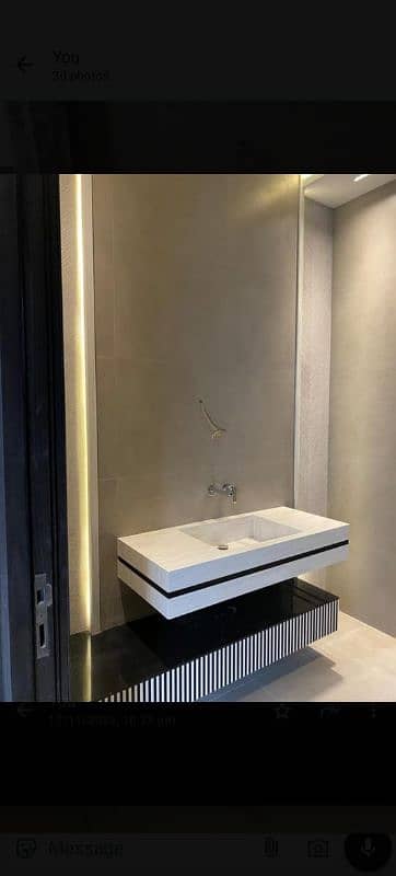 Crafted Edge Corian Hub all kind off vanities reciption counter Etc, 4
