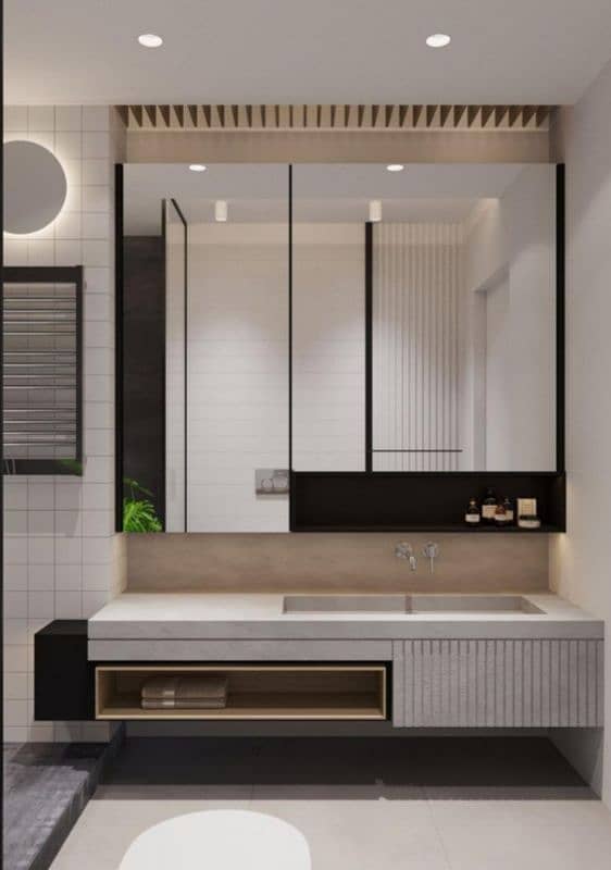Crafted Edge Corian Hub all kind off vanities reciption counter Etc, 6