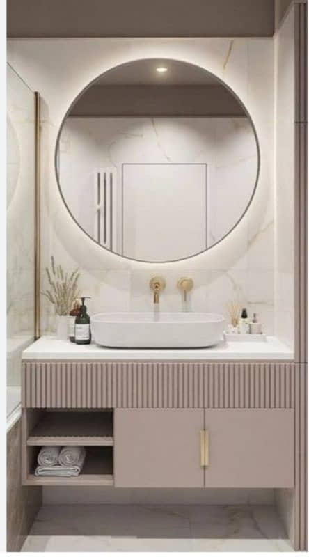 Crafted Edge Corian Hub all kind off vanities reciption counter Etc, 8