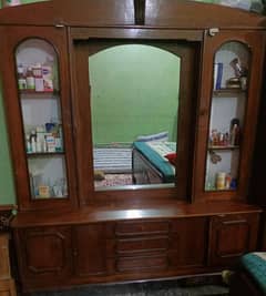 Pure wood dressing table / showcase