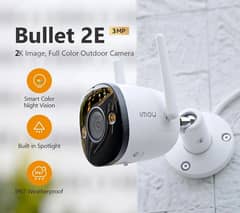 IMOU Bullet 2E – (3MP) Wi-Fi Audio & Video Outdoor Fixed Camera