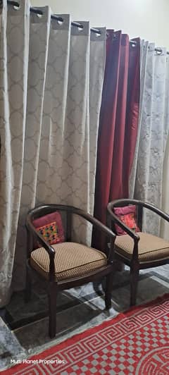3 curtains set
