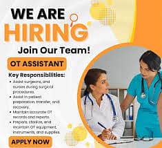 Operation theatre assistant (OTA)