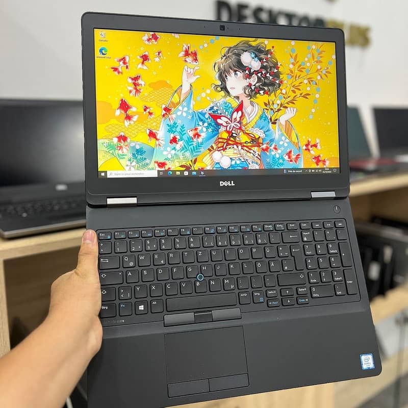 Dell Latitude 5580 HQ Processor Core i5 7th Generation 8GB Ram / 256GB 3