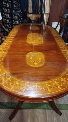 solid sheshmem wood Dinning table