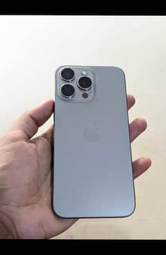 iPhone 15 pro max jv 256gb 98% battery health only kit .