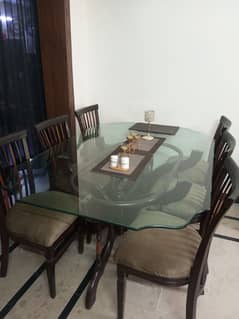 6 seater dining table