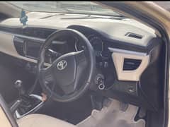 Toyota Corolla Gli 2016 Manual bumper to bumper geneine