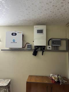 Solar installation/solar elevated structure/solar panel complete wiri