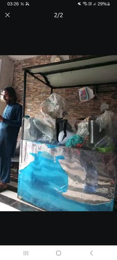 Accounter sale 6 tray 2 chiko 10 litter tanky
