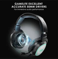 GAMELITE GIP gaming headset  | Bass surround sound | Noice cancelling