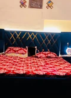 Bed set with sofa urgent for sale