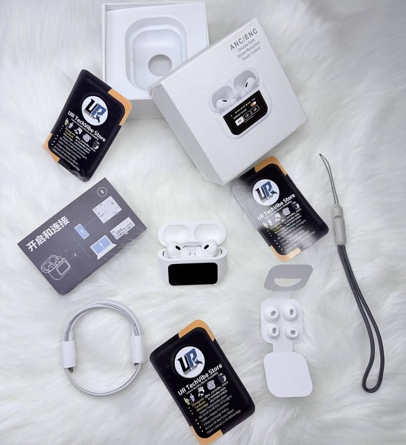 Airpods A9 pro Touchscreen Display with ANC | ENC 0