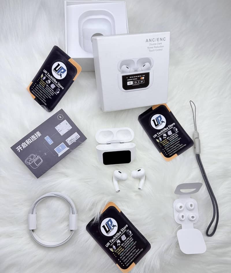 Airpods A9 pro Touchscreen Display with ANC | ENC 1