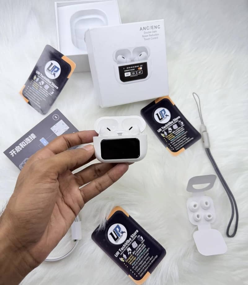 Airpods A9 pro Touchscreen Display with ANC | ENC 2