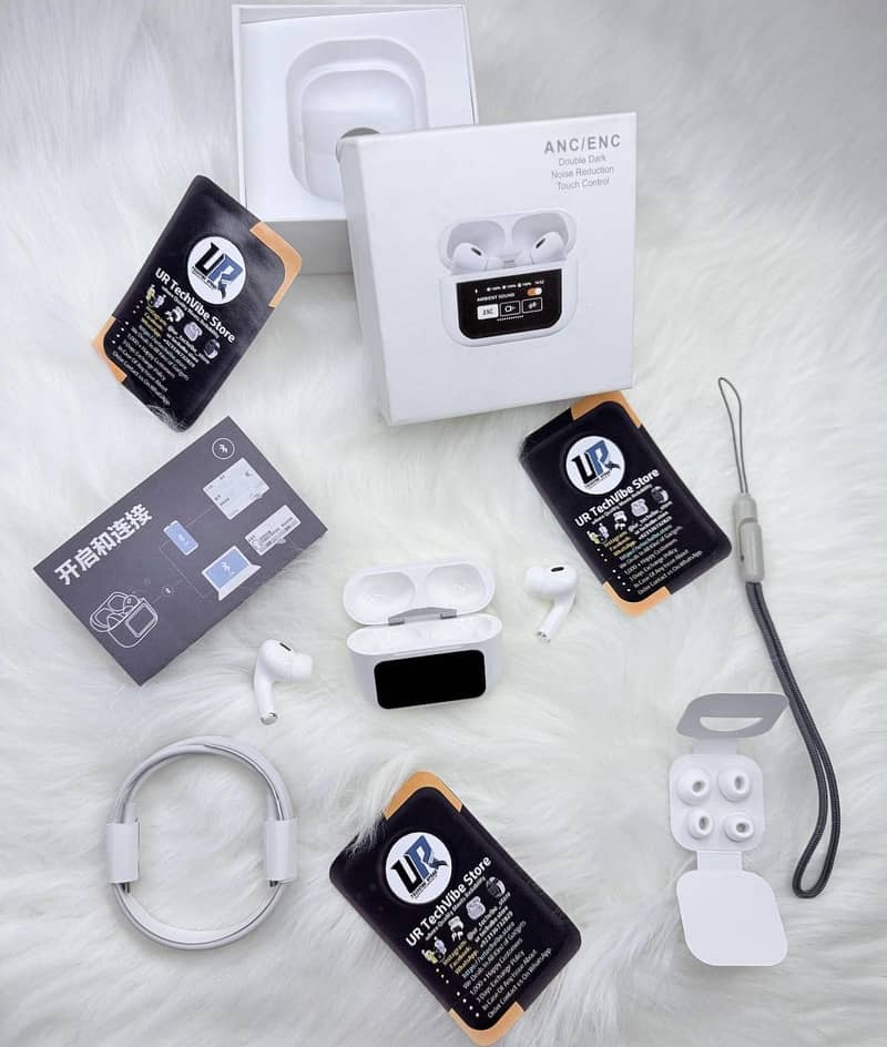 Airpods A9 pro Touchscreen Display with ANC | ENC 3