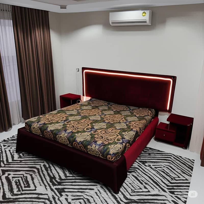 KING SIZE BED/TURKISH BED/DOUBLE BED SET 11