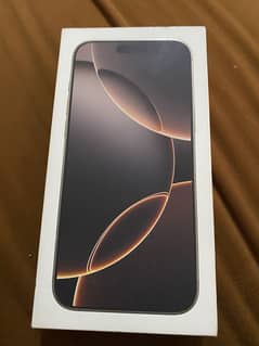 Iphone 16 pro max jv 256gb with box