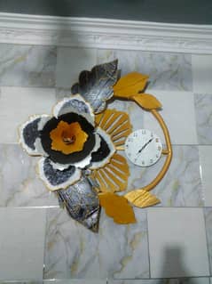 Hand made wall clock