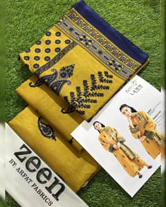 woman unstitched lawn collection