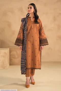 woman unstitched lawn collection
