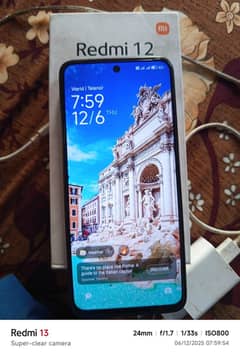 Redmi 12 mobile 8GB Ram 128GB ROM all ok