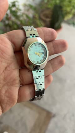 Omax women watch swiss made automatic 17 jewels