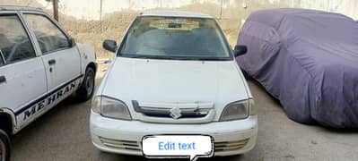 Cultus 2005 LPG Petrol argent sell