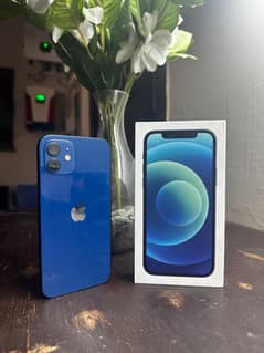 Iphone 12 with box 128gb non pta