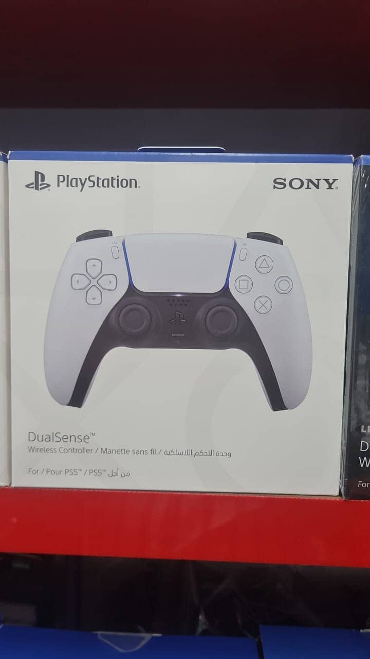 PS5 Orignal DualSense Wireless Controller Joystick WHITE 0