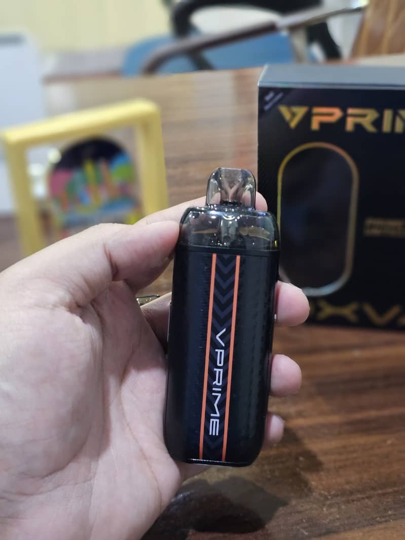 OXVA V Prime Vape with two Drip Down only box opened 2