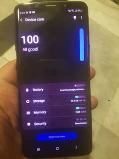 samsung s9+ 6/64 dual official approved