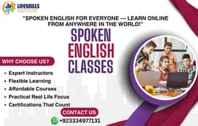 Spoken English Courses Online in Pakistan, English Speaking Classes