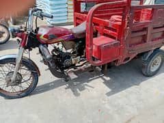 crown loader rickshaw 110 cc ful ok jeninue condition