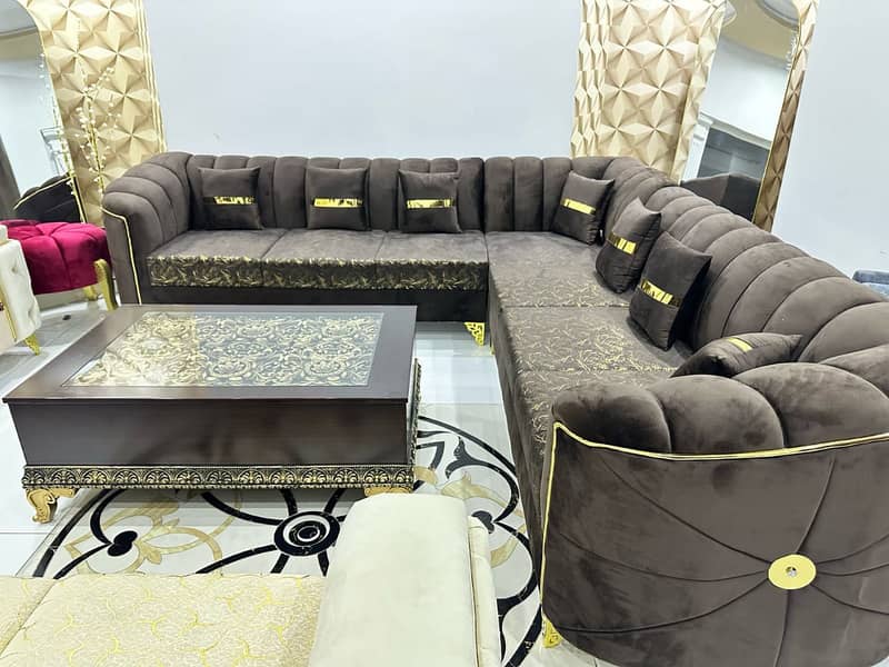 sofa set/U shape sofa/L shape sofa/corner sofa/7 seater sofa set 9