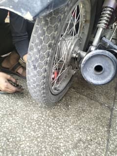 Honda 125 Bike back Tyre