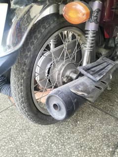 Honda 125 Bike back Tyre